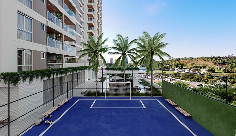 Quadra esportiva do Torres da Brava Sirena